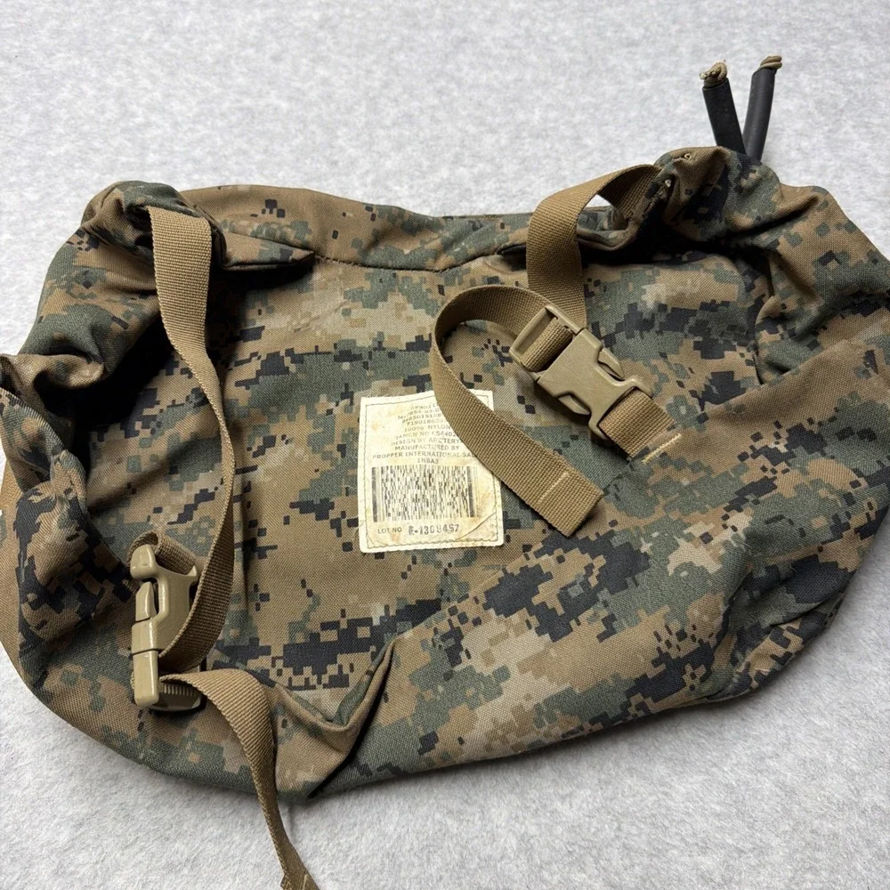 USMC Propper Woodland MARPAT ILBE Arcteryx Pack Sack APB03 Lid